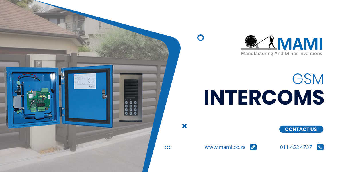 GSM Intercom Bpt i10K - MAMI - Security Systems South Africa